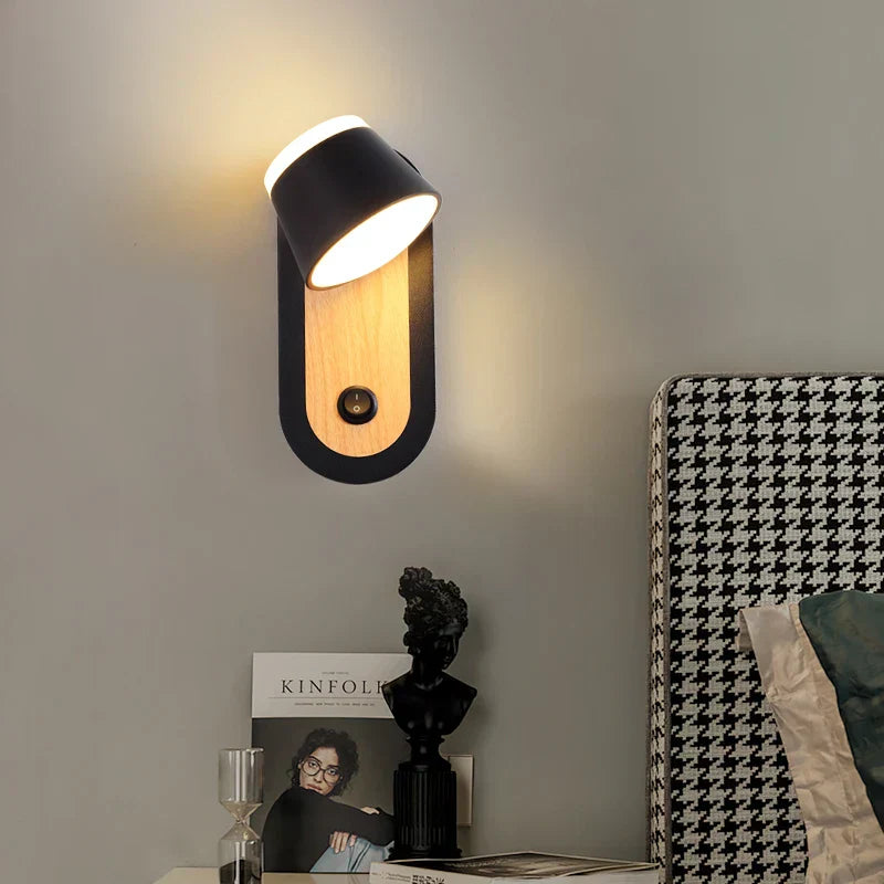 DecorBites™ Adjustable Wall Lamp: Modern & Creative LED Bedside Light for Living Room & Bedroom