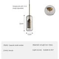 DecorBites™ Glass Ball LED Pendant Lamp for Modern Nordic Bedroom Kitchen Living Room Lighting