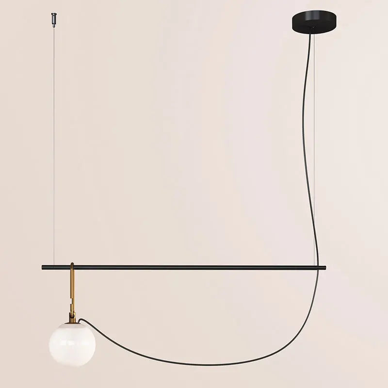 DecorBites™ Glass Ball Pendant Lights - Nordic Style Three-Head Magic Bean Lamps