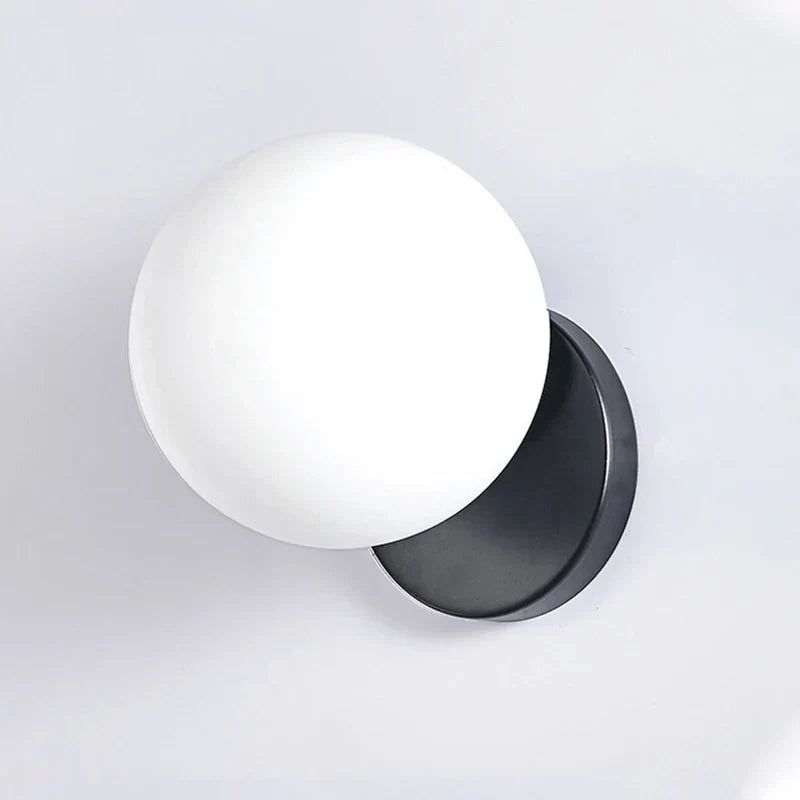 DecorBites™ Glass Ball Wall Lamp: Modern Minimalist Nordic Style, Luxury Bedroom Lighting