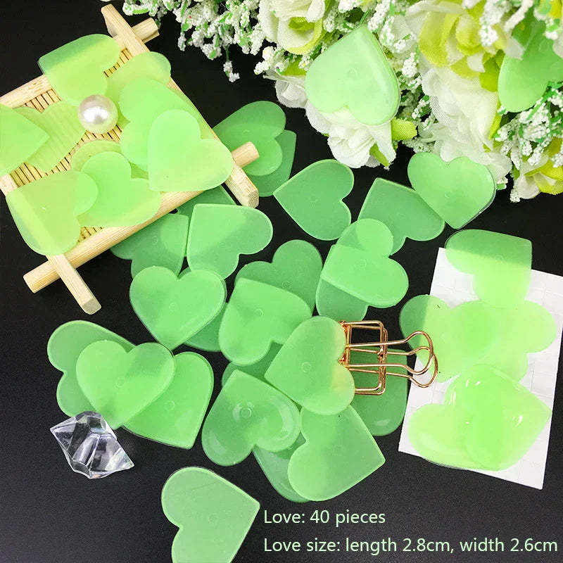 3D Stars Glow Dark Wall Stickers by DecorBites™ – Luminous Fluorescent Home Decor