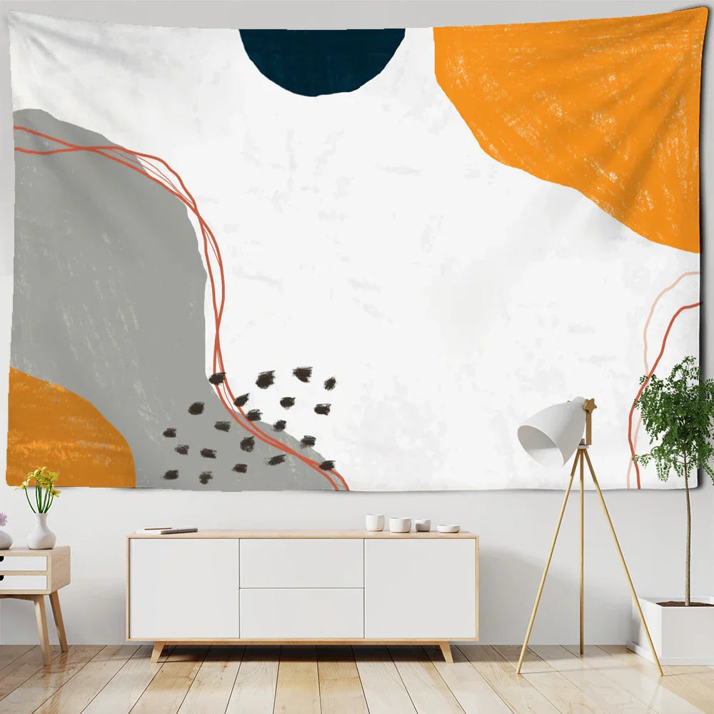 DecorBites™ 3D Pattern Tapestry Wall Hanging for Bohemian Hippie Home Decor