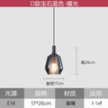 DecorBites™ Glass Pendant Lights for Home Art Decor and Coffee Bar, Nordic Style Kitchen Island Lighting.