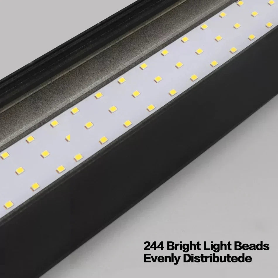 DecorBites™ 60cm LED Track Light 20W - Creative Linear Strip for Office, Store, Mall, Exhibition