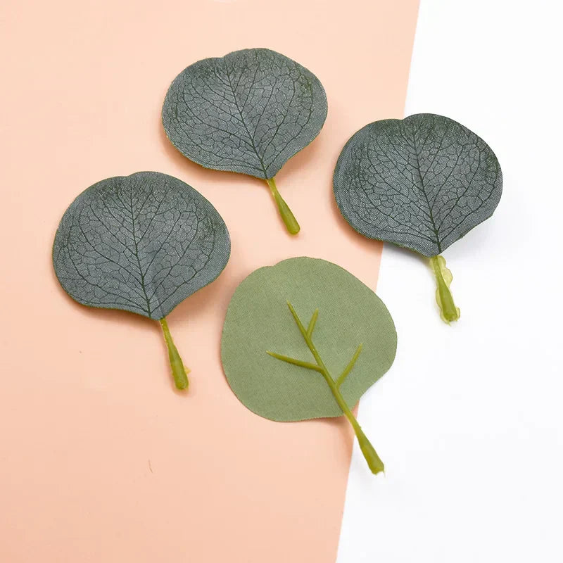 30Pcs Silk Leaf Artificial Plants for Home Decor & DIY Crafts by DecorBites™