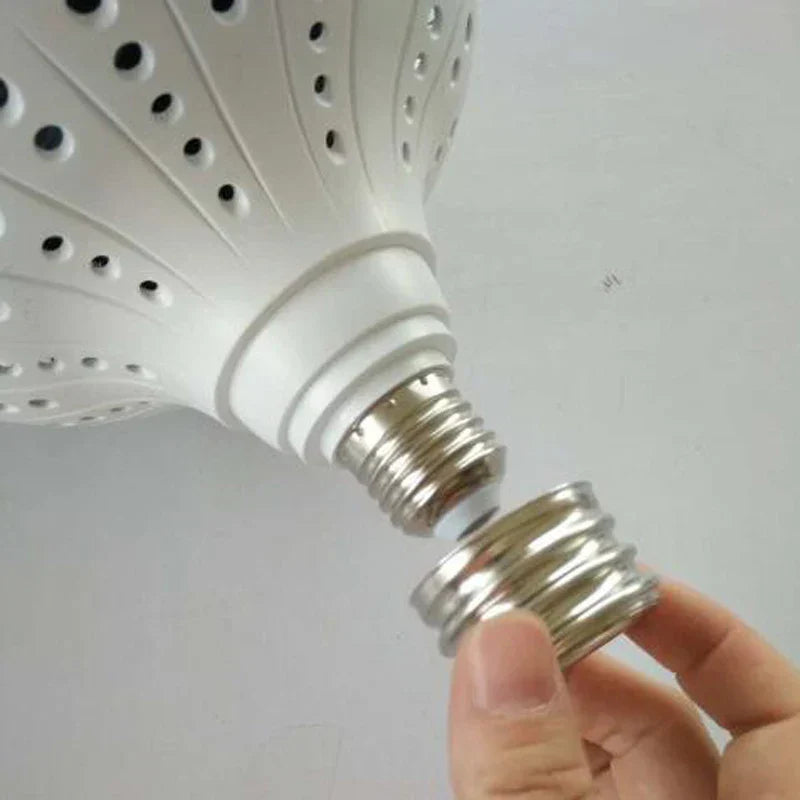 حامل مصباح DecorBites™ E40: محول مقبس لمبة إضاءة E27 إلى E40 - عبوة من 10 قطع