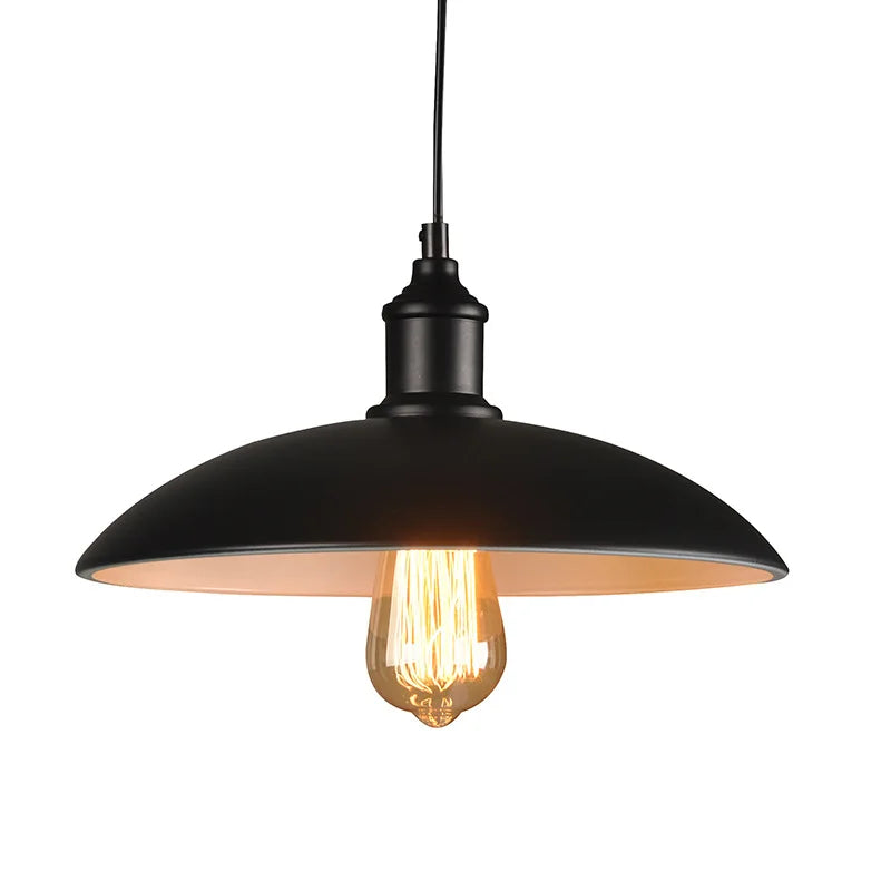 DecorBites™ Iron Dome Industrial Pendant Light for Cafe Bar Home Decor