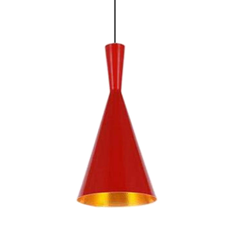 مصباح DecorBites™ المتدلي الموسيقي باللونين الأسود والذهبي لديكور غرف الطعام والمعيشة والبار