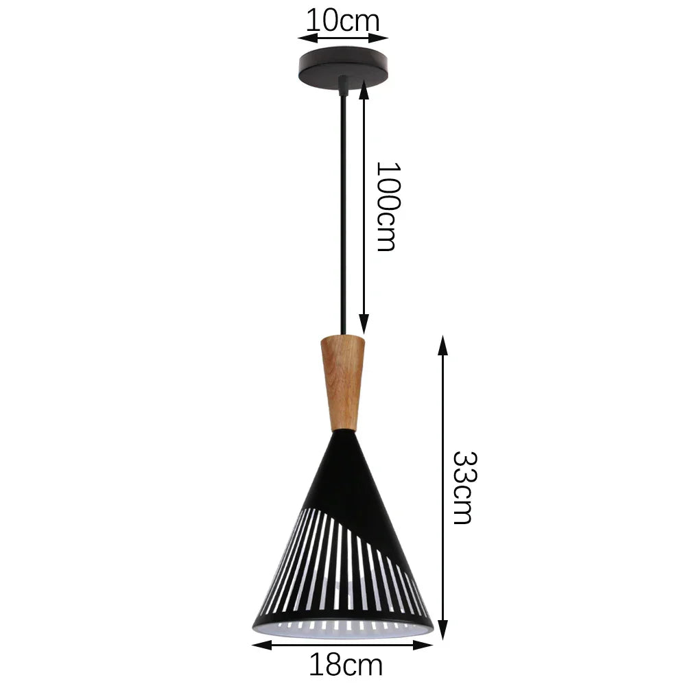 DecorBites™ Industrial Aluminium Pendant Lights Chandelier for Home Living Room Kitchen Bedroom