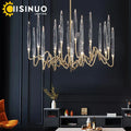 DecorBites™ Crystal LED Chandelier: Nordic Luxury Tree Branch Design for Wedding Decor Villas & LOFTs