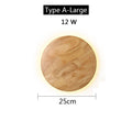 DecorBites™ LED Wooden Wall Lamp: Modern Nordic Indoor Lighting for Bedroom Bedside