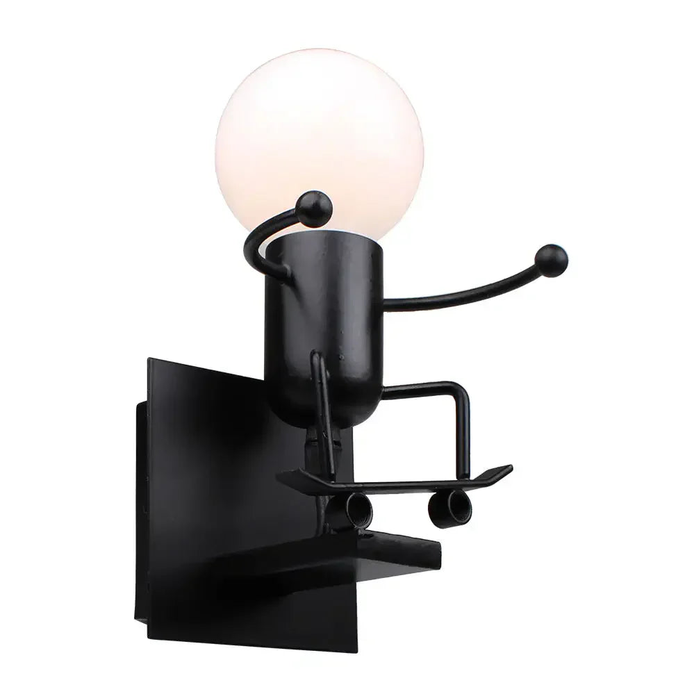 DecorBites™ Creative LED Wall Light Indoor Wall Sconce Modern Art Decor Iron E27