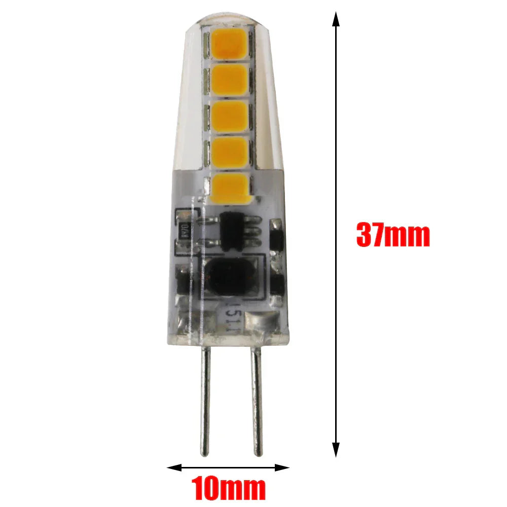 DecorBites™ G4 LED Bulb, 3W, Cold Warm White, Halogen 25W Replacement, 240LM, AC 220-240V 12V