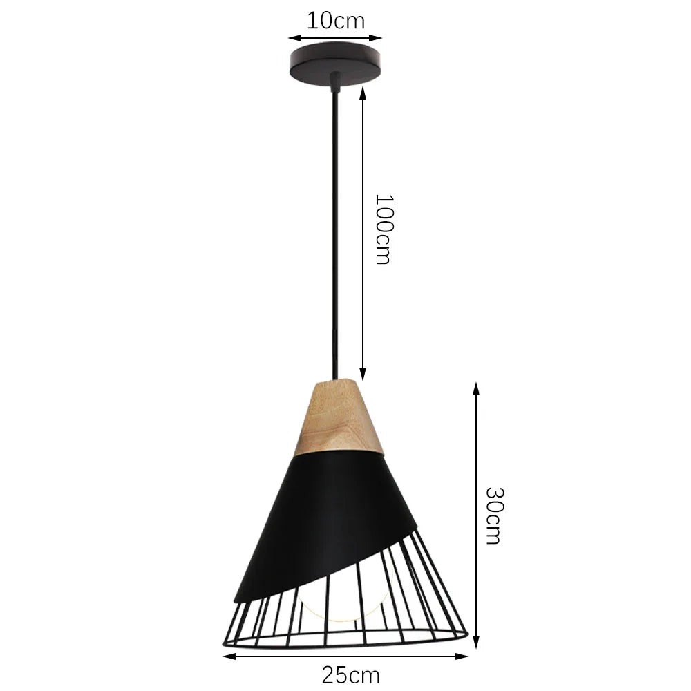 DecorBites™ Industrial Aluminium Pendant Lights Chandelier for Home Living Room Kitchen Bedroom