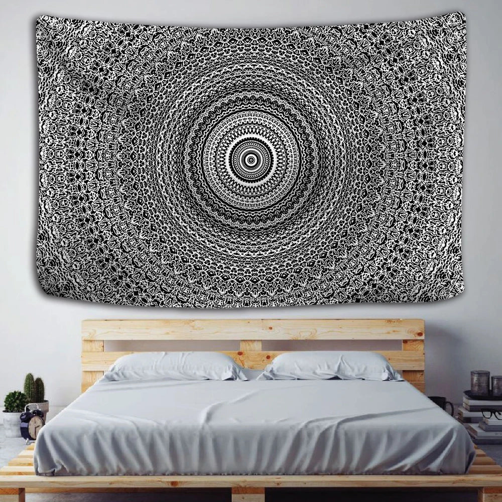 DecorBites™ Indian Mandala Tapestry Hippie Wall Hanging Beach Yoga Mat Bedspread Table Cloth