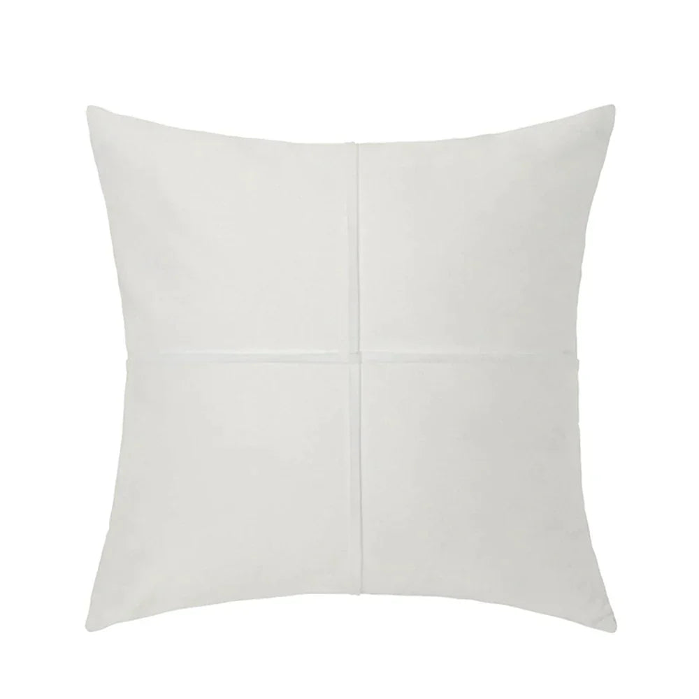 DecorBites™ Cross Faux Suede Throw Pillow Cover for Car Couch Sofa Bed Home Decor