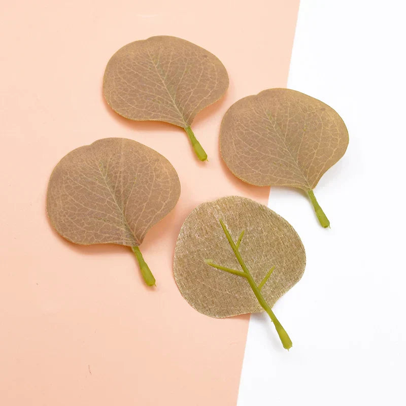 30Pcs Silk Leaf Artificial Plants for Home Decor & DIY Crafts by DecorBites™