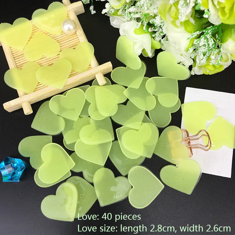3D Stars Glow Dark Wall Stickers by DecorBites™ – Luminous Fluorescent Home Decor