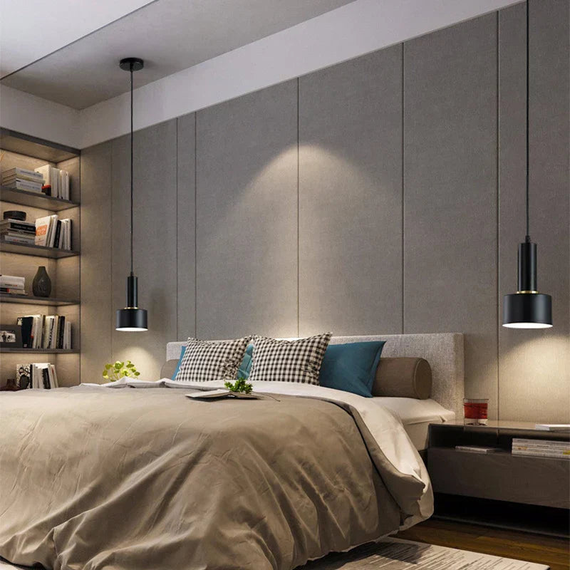 DecorBites™ مصباح معلق LED ذهبي E27 ثريا Nordic لغرفة المعيشة وغرفة النوم الداخلية