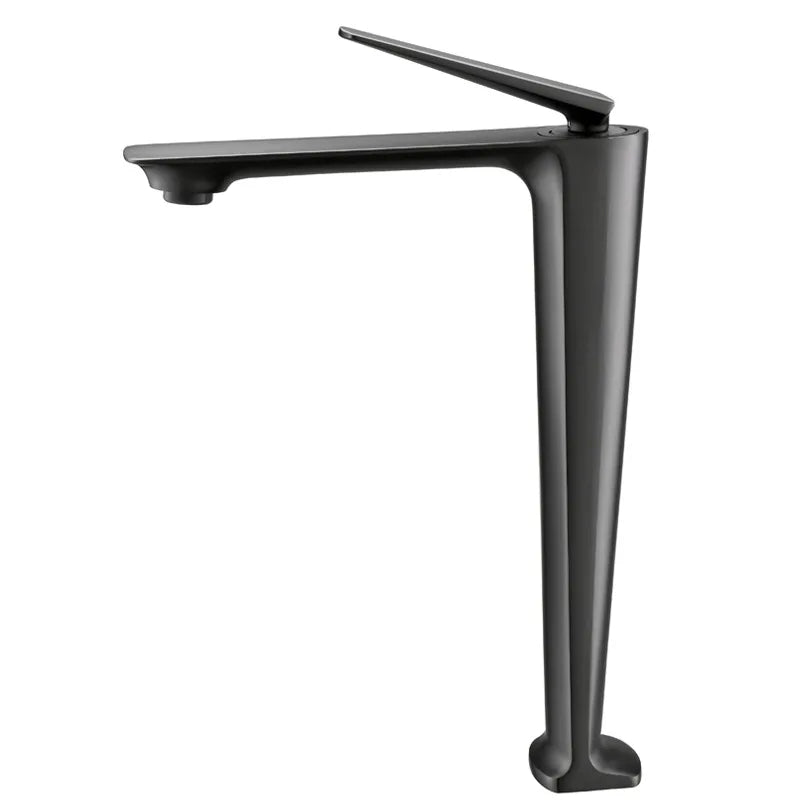 DecorBites™ Brushed Gold Basin Faucet - Hot/Cold Sink Tap - Deck Mount Mixer