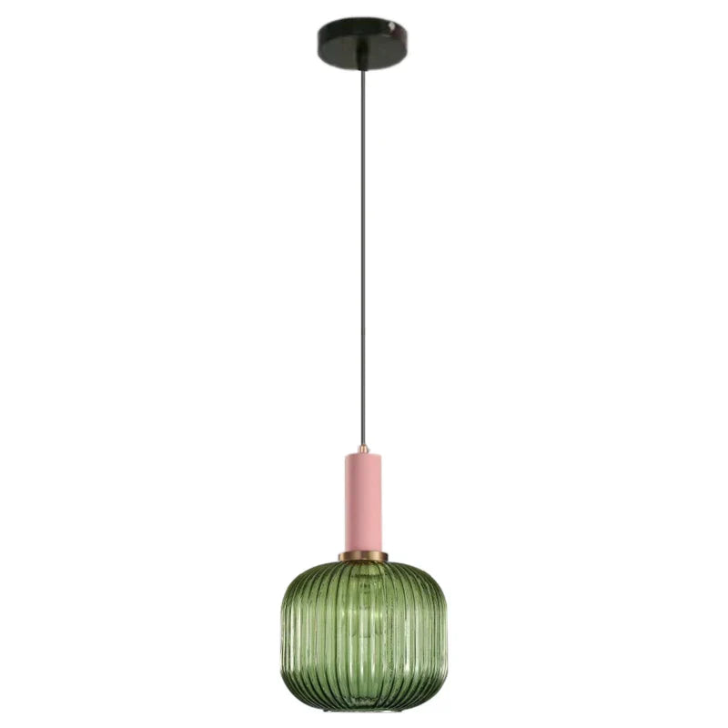 DecorBites™ Green Pumpkin Glass Pendant Lights for Kitchen Island, Restaurant, Bedroom - DIY CombinationStringBuilder.limit(180).toString()