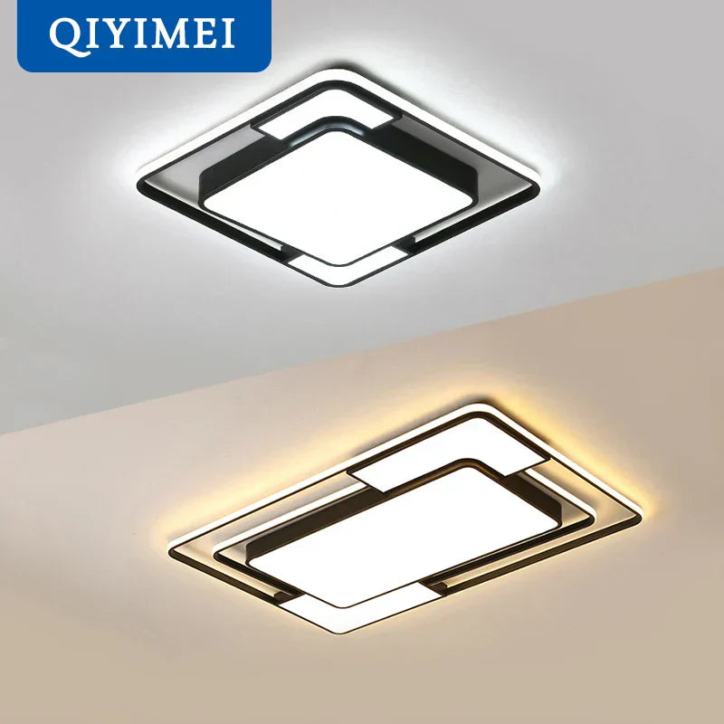 DecorBites™ Iron Body Modern Chandelier Lighting with Remote Control