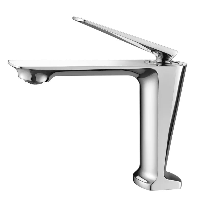 DecorBites™ Brushed Gold Basin Faucet - Hot/Cold Sink Tap - Deck Mount Mixer