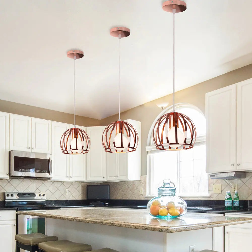 DecorBites™ مصابيح متدلية صناعية E27 LED مصباح معلق إضاءة عصرية للمنزل