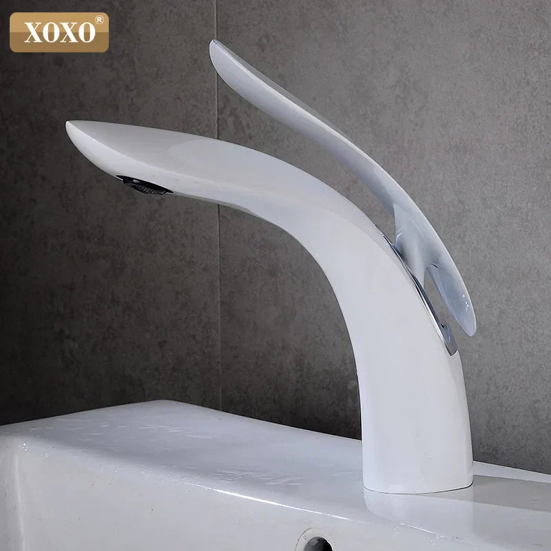 DecorBites™ Gold Single Handle Bathroom Basin Faucet Mixer Tap - 23025A-H