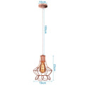DecorBites™ مصابيح متدلية صناعية E27 LED مصباح معلق إضاءة عصرية للمنزل
