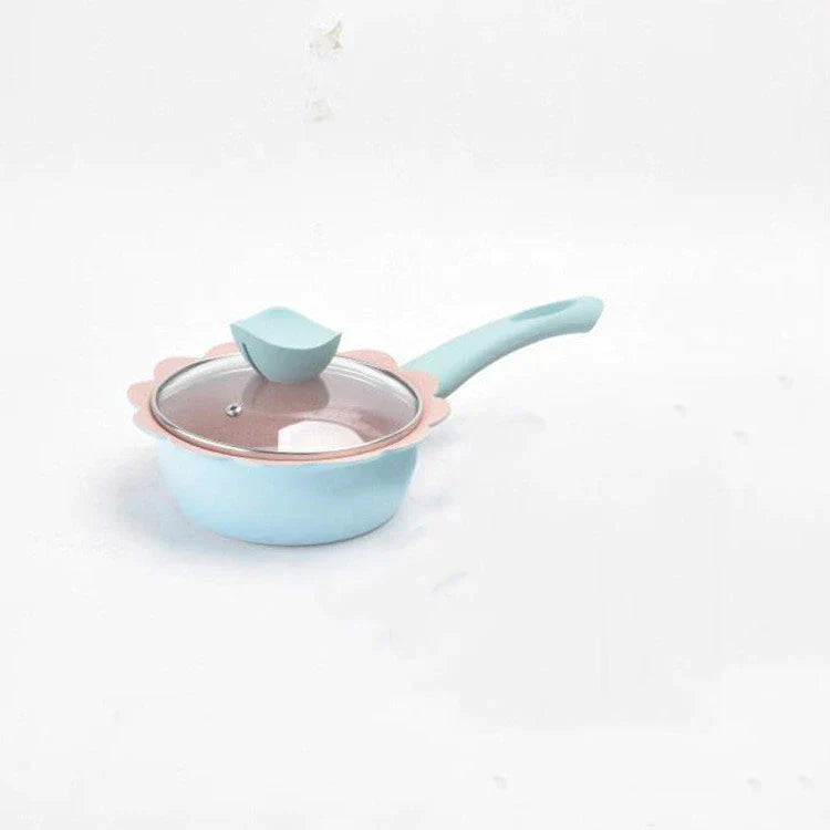 DecorBites™ 16cm Non-Stick Baby Food Pot with Maifan Stone Coating