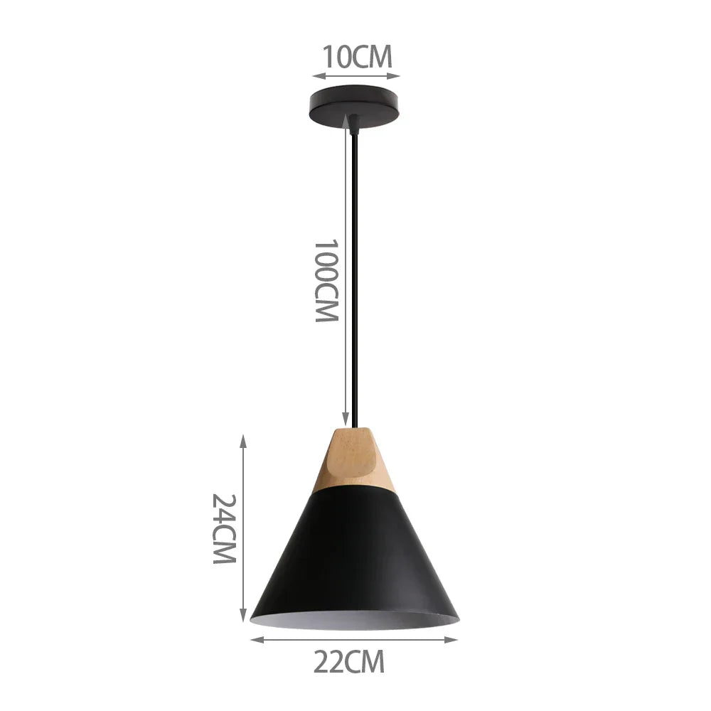 DecorBites™ Industrial Aluminium Pendant Lights Chandelier for Home Living Room Kitchen Bedroom