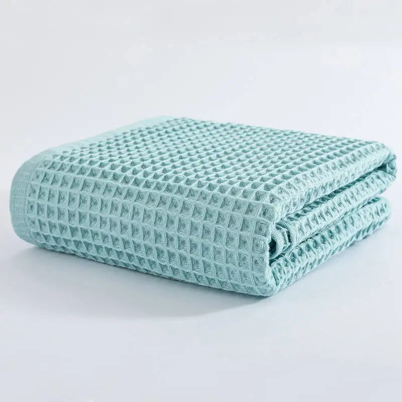 DecorBites™ Cotton Waffle Bath Towel - 70*140, Unisex