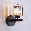 مصباح حائط LED كروي زجاجي من DecorBites™ للممر وغرفة النوم وديكور غرفة المعيشة