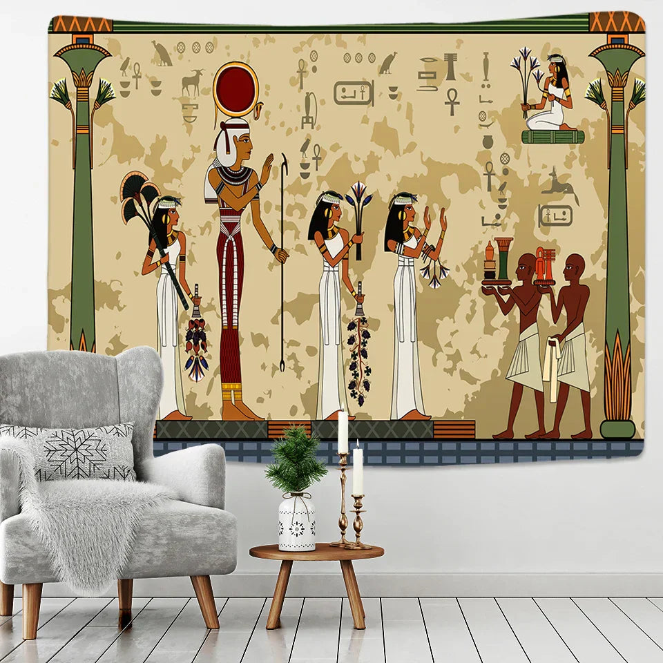 DecorBites™ Egyptian Egypt Tapestry Wall Hanging Home Decor Throw Bedspread Art Home Decor