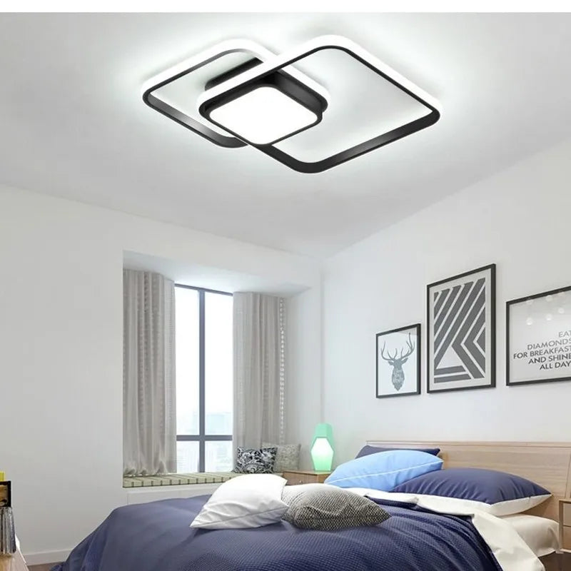 ثريا DecorBites™ LED: إضاءة عصرية قابلة للتعتيم لغرفة المعيشة والمطبخ والممر