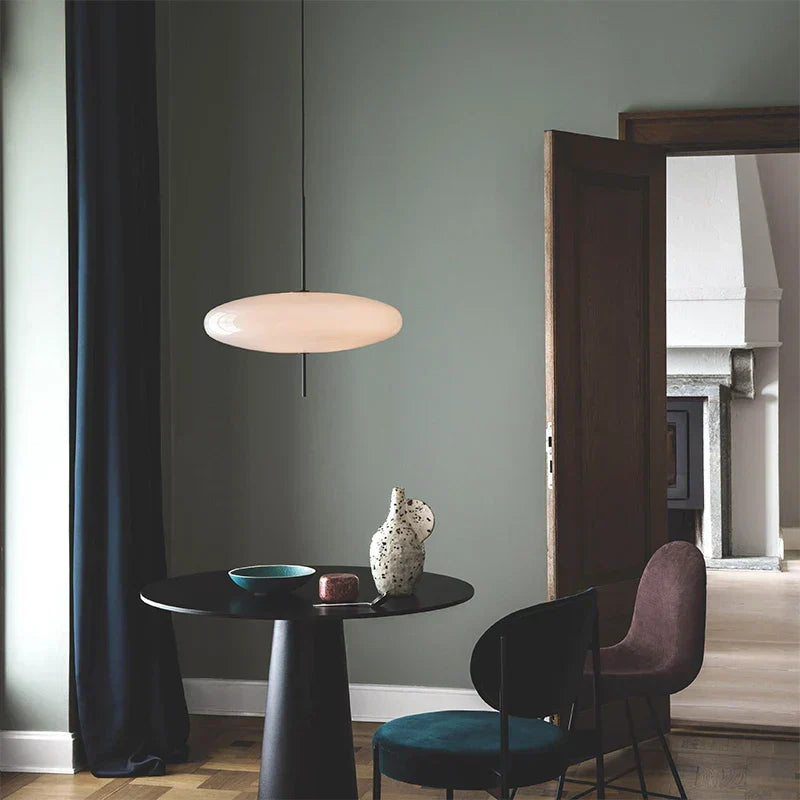 مصباح قلادة حديدي من DecorBites™ لتصميم البارات والمطاعم، إضاءة عصرية إبداعية