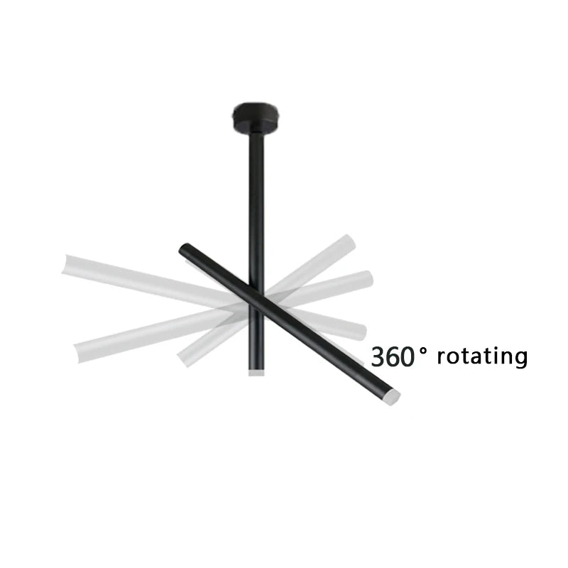 Modern Adjustable COB Aluminum Pendant Light