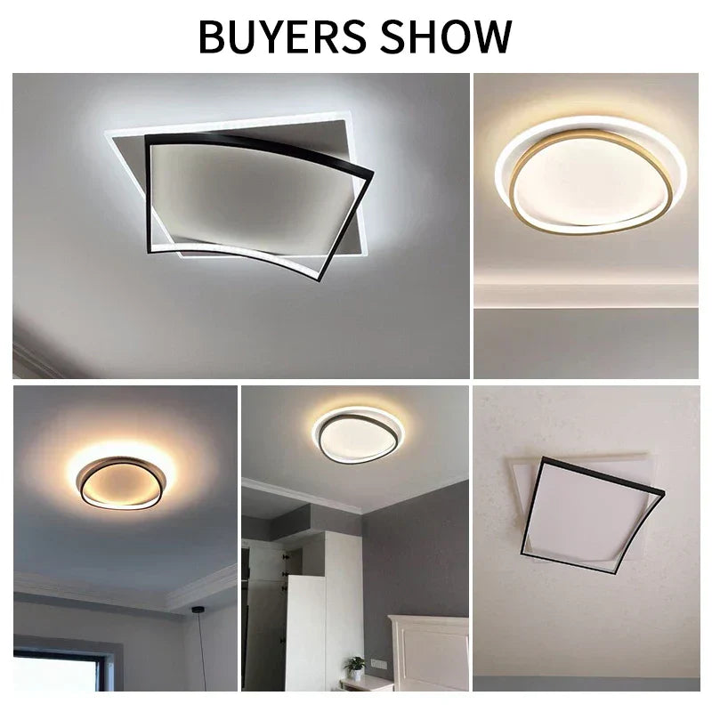 ثريات إضاءة LED DecorBites™ قابلة للتعتيم، مصباح عصري لديكور المنزل