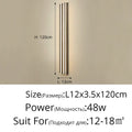 DecorBites™ LED Wall Lamp: Modern Waterproof Lighting for Bedroom, Living Room, and Exterior Corridor