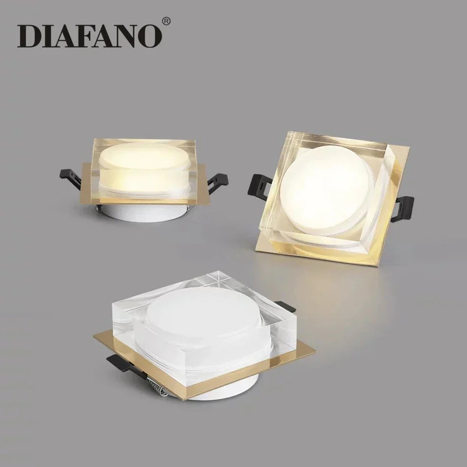 DecorBites™ Crystal Dimmable LED Spot Light for Stylish Home Décor