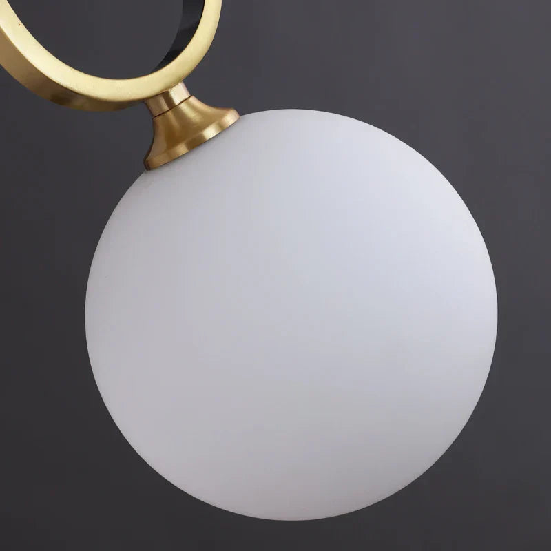 DecorBites™ مصباح قلادة كروي بتقنية LED للديكور العصري الفاخر في غرف النوم والمطابخ والمكاتب وغير ذلك الكثير