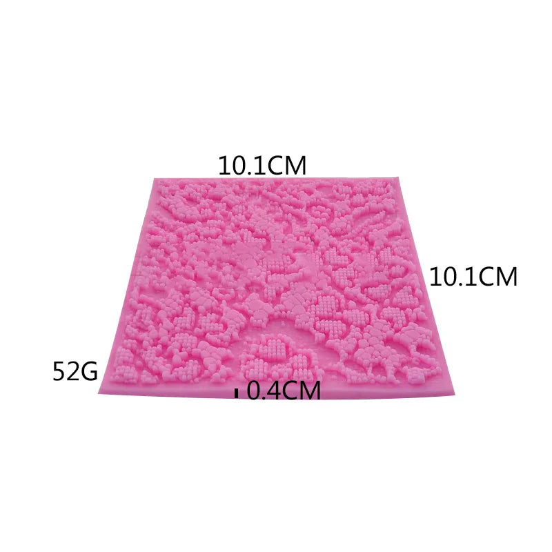 قالب كيك سيليكون دانتيل DecorBites™ لتزيين حلوياتك بنفسك