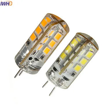 DecorBites™ LED لمبة إضاءة 12V G4 بقوة 24xSMD3528 و120 لومن - عبوة من 10 قطع