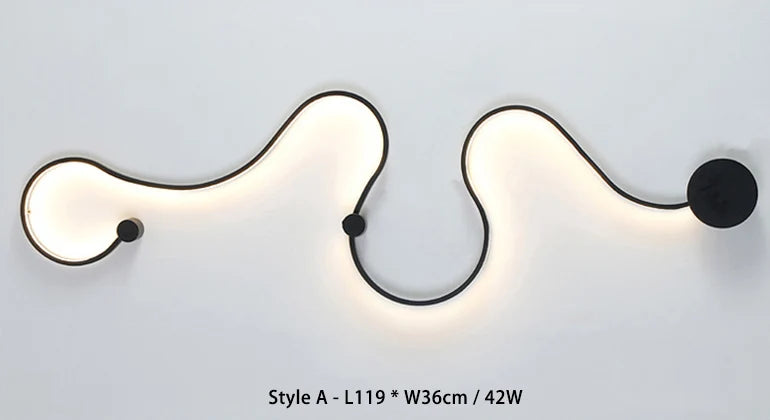 DecorBites™ LED Wall Sconce Lighting for Modern Living Room and Bedroom Decor