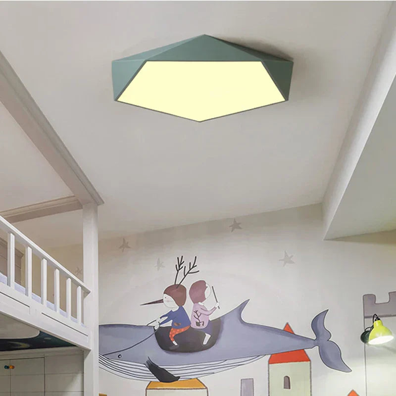 DecorBites™ Geometric Dimmable LED Ceiling Lamps for Living Room Aisle Balcony Lighting