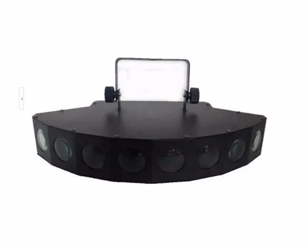 DecorBites™ مصباح ليزر RGBW DJ ديسكو بثمانية شعاعات LED - شعاع ماسح ضوئي عالي السطوع