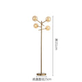 DecorBites™ Glass Bubble Ball LED Floor Lamp Post-modern Nordic Magic Bean Design