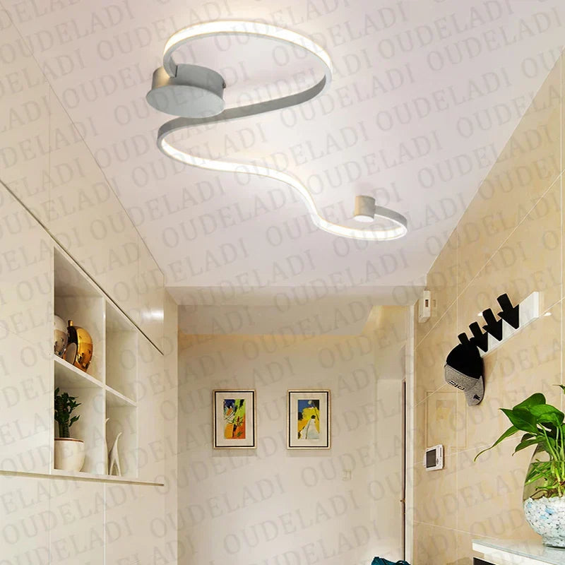 مصابيح حائط LED من DecorBites™ من الألومنيوم لديكور إضاءة المنزل