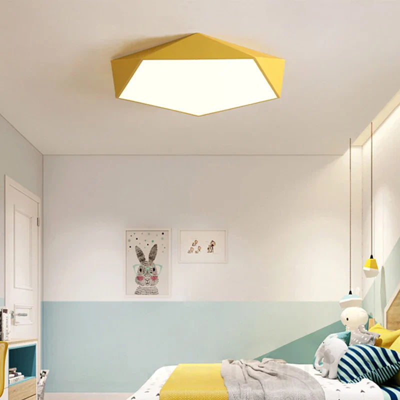 DecorBites™ Geometric Dimmable LED Ceiling Lamps for Living Room Aisle Balcony Lighting